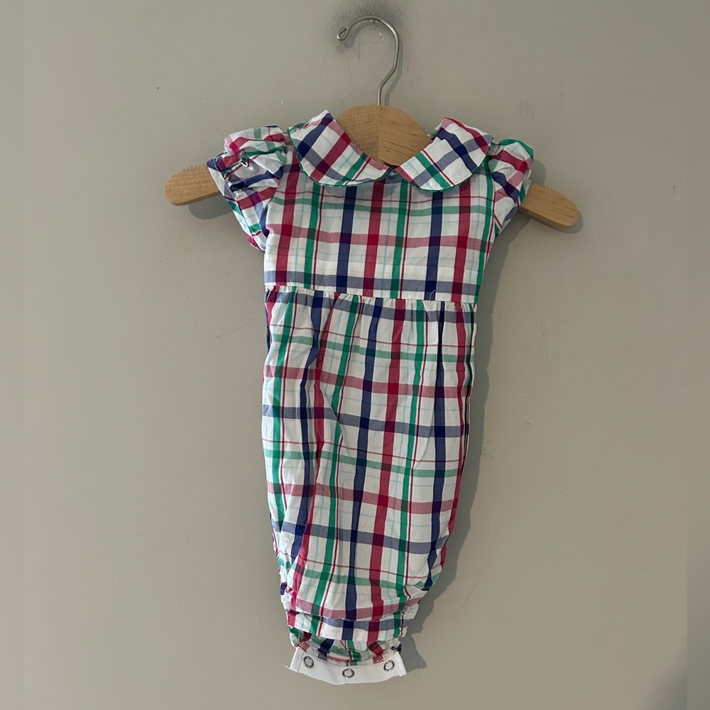 $17 ADD ON Classic Prep romper 12-18M Zara Old Navy Abercrombie‎ H&M Baby Gap